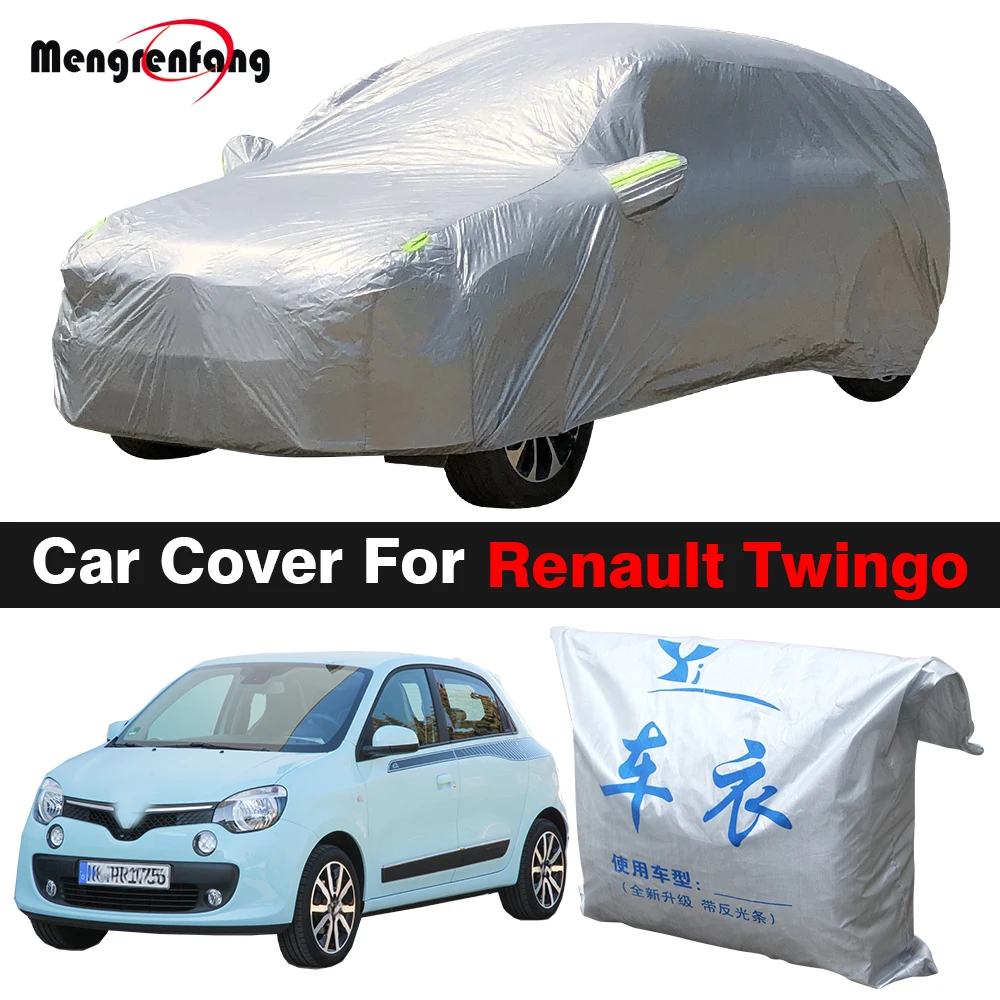 Car Cover For Renault Twingo Auto Outdoor Anti-UV Sun Shade Snow Rain Dust  Protection Cover Windproof - AliExpress