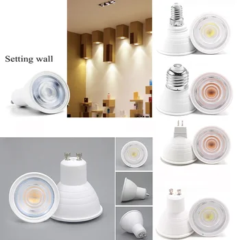 

24° LED bulbs e14 e27 MR16 GU10 light bulb AC 220-240V 6W LED Bulb Warm Light and White Light Spotlight led lamp led light cup