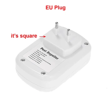 

Hot Electromagnetic Ultrasonic Pest Repeller Wave Mouse Repeller Rat Repellent Pests with Nightlight Adjustable Wave Frequency