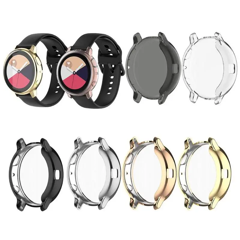 

Soft Screen Protector Full Cover for Samsung Galaxy Watch Active 2 Case 40mm 44mm Tpu Thin Lightweight Accessories