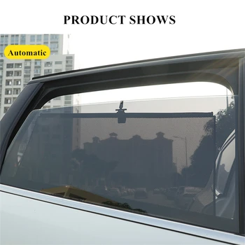 

Window Sun Shade Black Mesh Cover UV Protector Shield For Kia Niro 2017 2018 2019 2020 Car Auto Car Side Rear Window Sun Shade