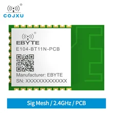 

E104-BT11N-PCB EFR32 2.4GHz Blutooth Module BLE Mesh Networking 20dBm PCB Antenna Ad Hoc Wireless Transceiver Reciever