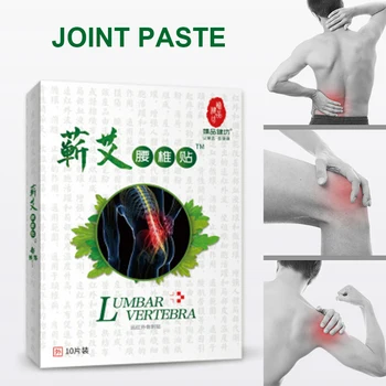 

10pcs/Box Argy Wormwood Leaf Plaster Cervical Patch Wormwood Sticker for Waist Neck Knee can CSV