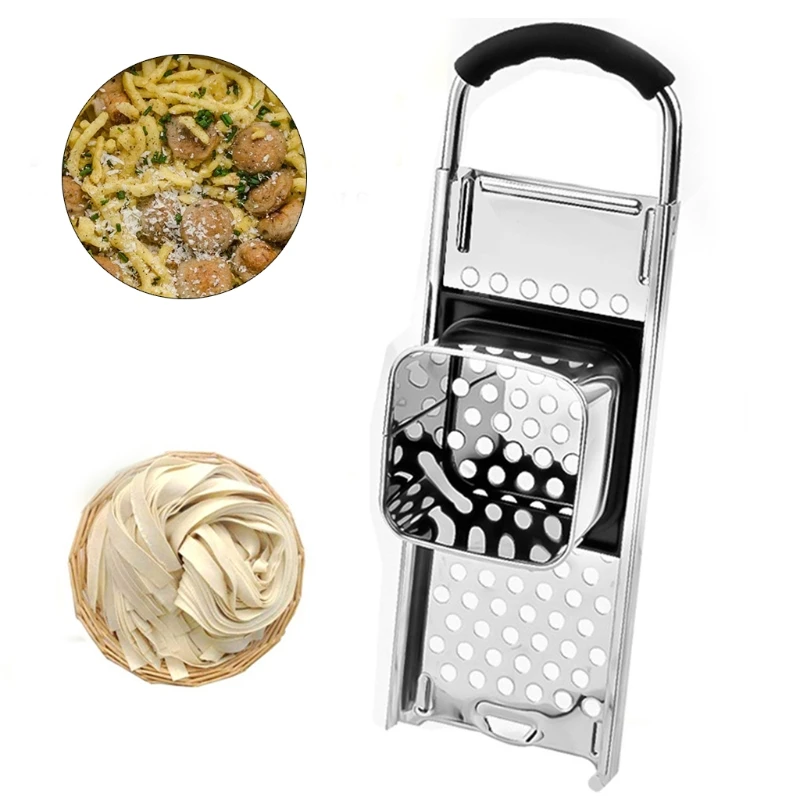Pasta Machine Manual Noodle Spaetzle Maker Stainless Steel Blade Spaetzle Noodle