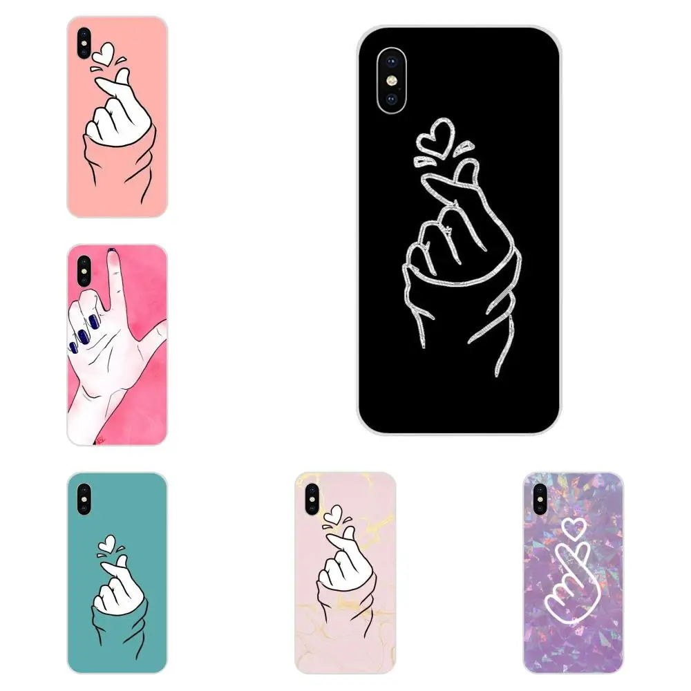 

Black White Love Kpop Soft Mobile Shell For Xiaomi Redmi Note 2 3 3S 4 4A 4X 5 5A 6 6A Pro Plus