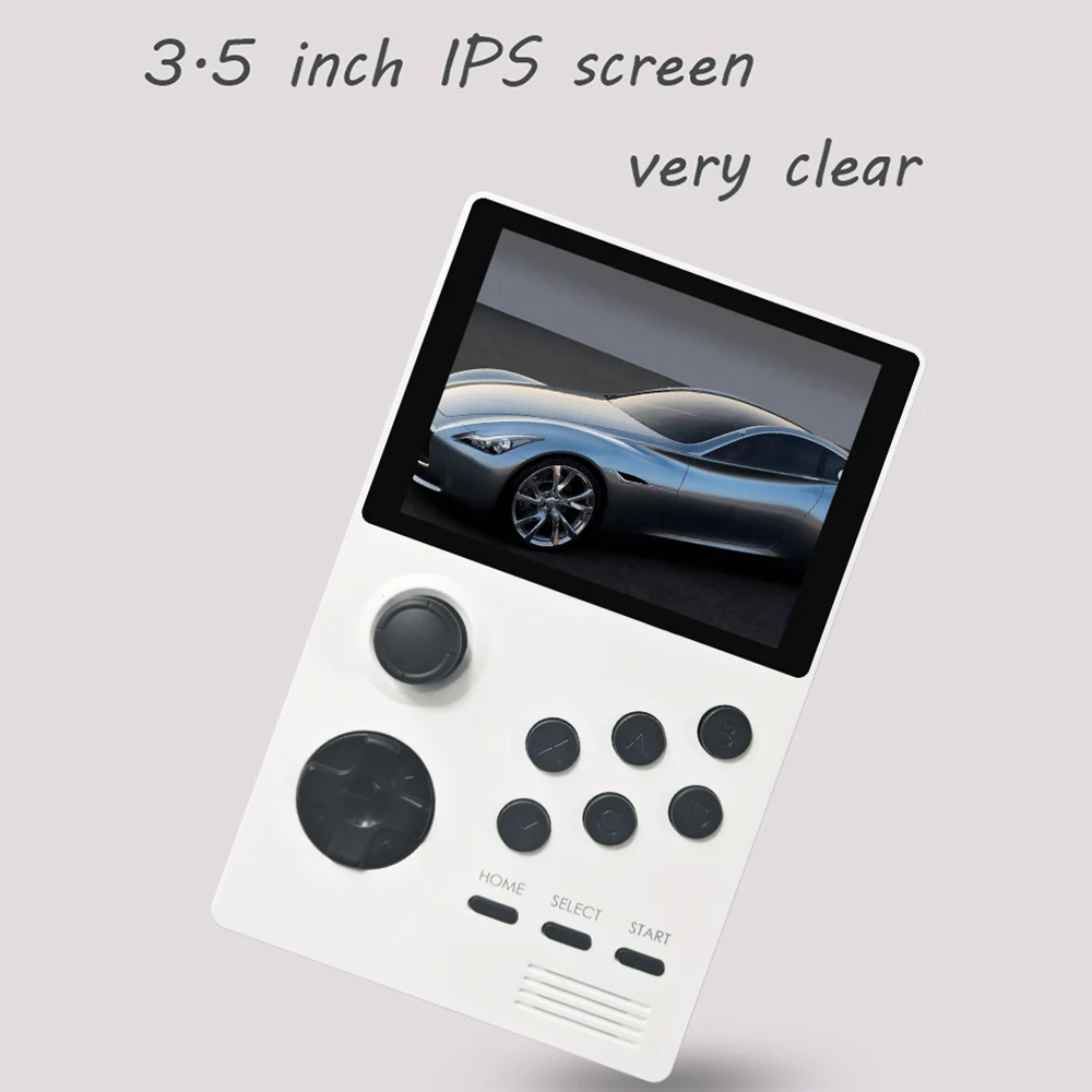 Powkiddy A19 Android портативная Ретро игровая консоль 3 5 дюймов IPS экран BT HD игровой плеер
