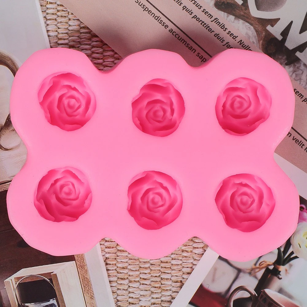 ondergoed Il Hassy Chocolade Rozen Bloem Siliconen Bakvorm Bakken Suiker Ambacht Decoreren  Mold Rose Bloemvorm 3D Siliconen Mal| | - AliExpress