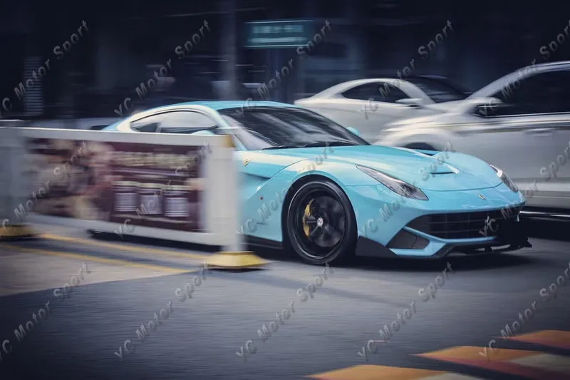 2012-2015 Ferrari F12 Berlinetta DMC Style Front Lip CF (106)_