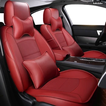 

KOKOLOLEE Custom Leather car seat cover set For Dongfeng AX5 AX4 E70 AX7 S30 H30 CM7 S500 360 370 330 580 IX5 P16 S16 car seats