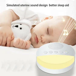Machine de sommeil pour bébé, avec minuterie, lumière nocturne, lumière blanche, Rechargeable par USB, arrêt minuté 