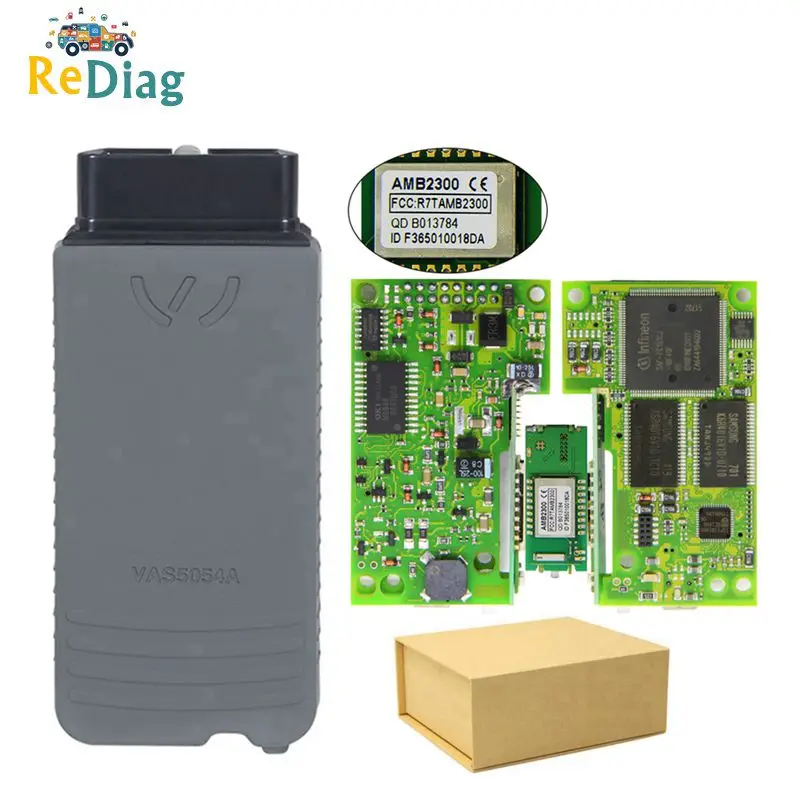 

VAS5054A ODIS V5.1.3 Original AMB2300 Bluetooth OKI Full Chip VAS 5054A With Buzzer UDS VAS5054 V5.13 Free Keygen VAS5054 Scan