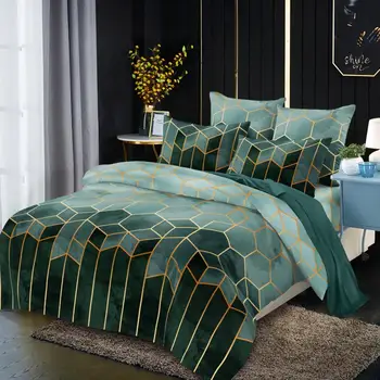 

30 2/3 Pcs Luxury Duvet Cover Set Fashion Geometry Series Bedding Sets Comforter Duvet Cover Pillowcase Home Textiles