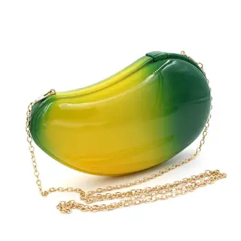 

Fashion Acrylic Mango Women Shoulder Bags Designer Handbags Luxury Crossbody Bag Ladies Small Purses