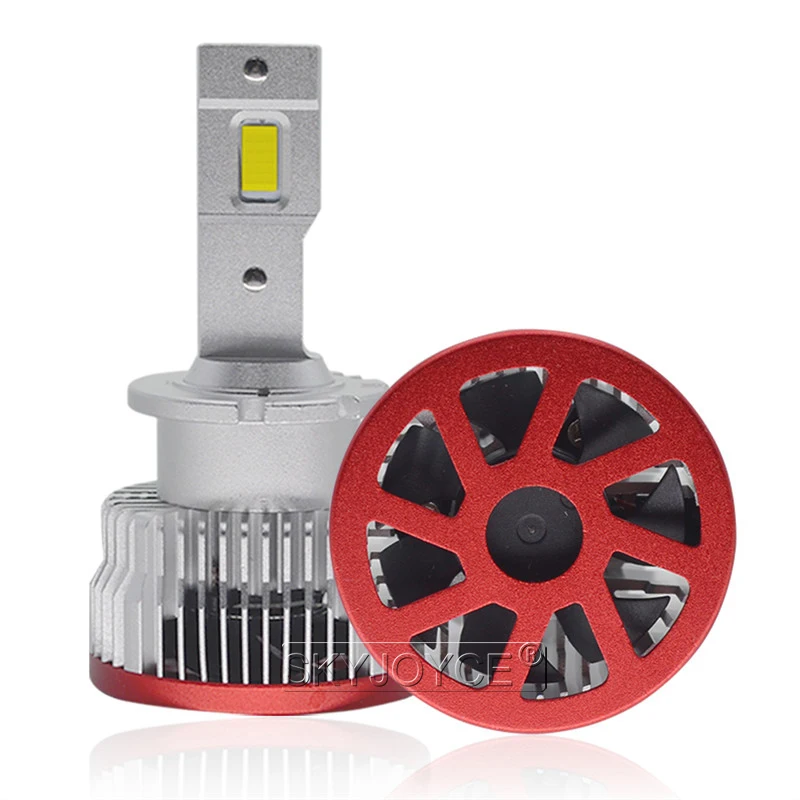 SKYJOYCE 2PCS D2S LED Car Lights D2R LED Canbus Headlight Bulb Lamp 70W 12000LM White LED to Replace HID Conversion Ballast Kit (5)