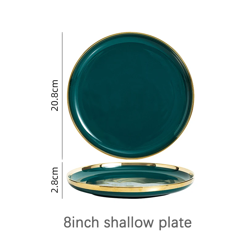 8inch flat plate