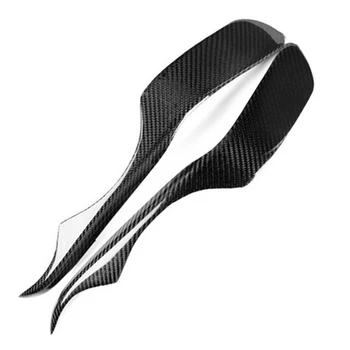 

Auto Headlight Eyebrow Trim 2Pcs UV-resistant Sticker Replacement Parts