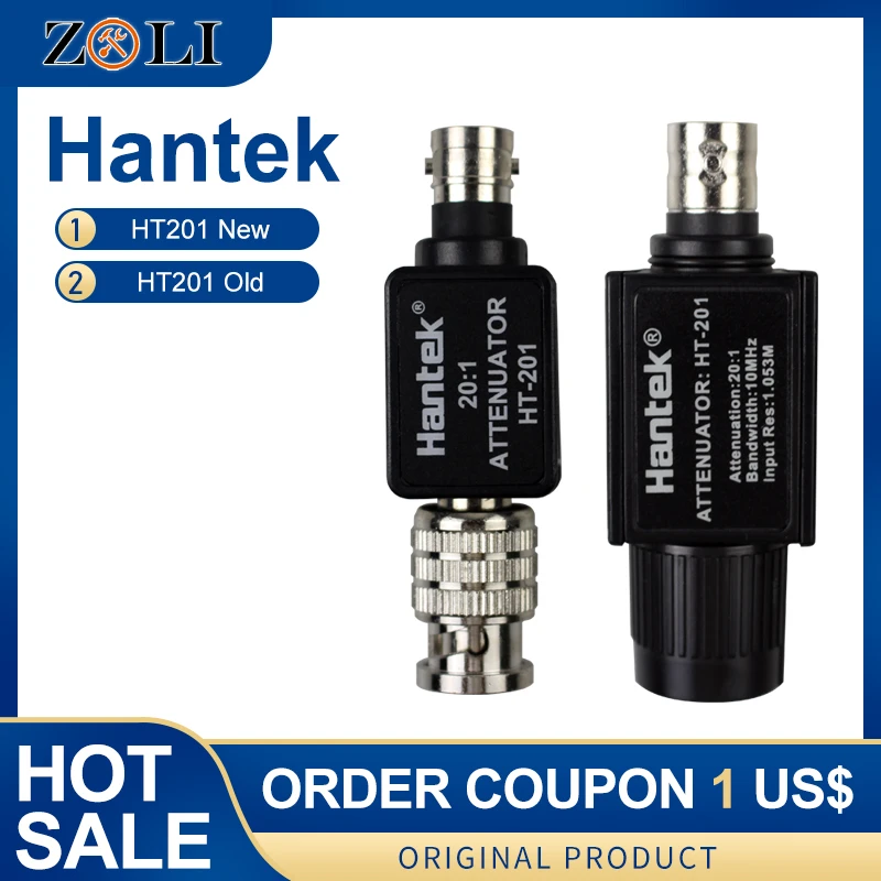 Attenuator for hantek 1008C Oscilloscope HT201 201 Passive Attenuator