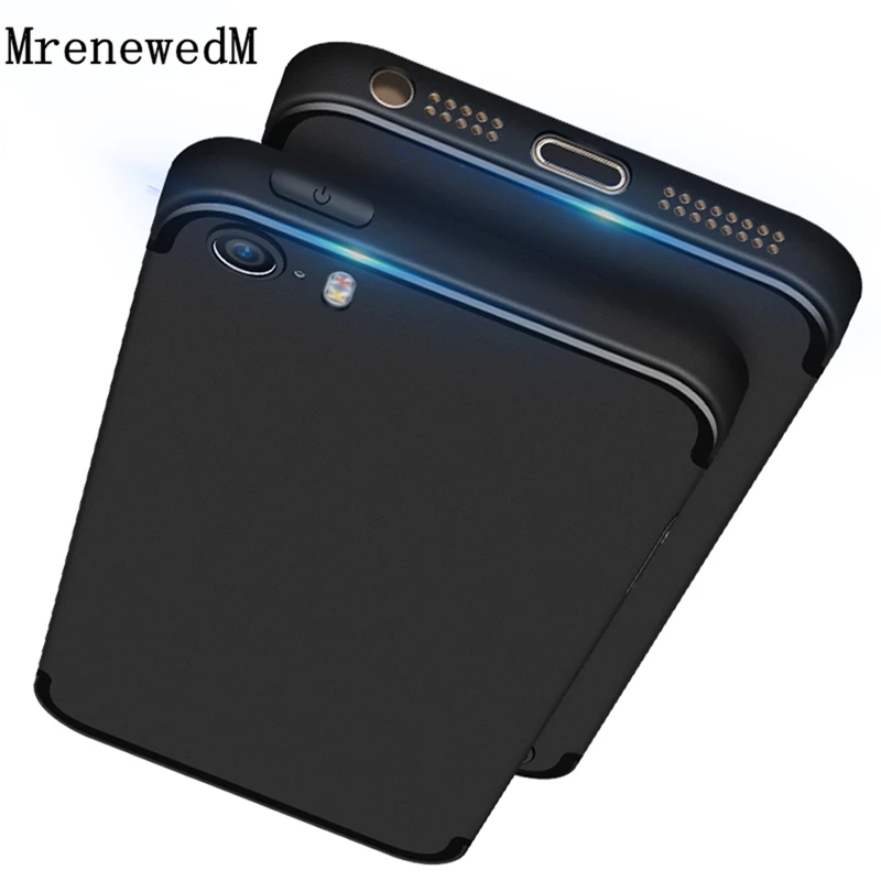 

MrenewedM Solid Color Slim Silicoen Case For iPhone 11 Pro XS Max 6 7 8 Plus XR Comfortable Matte Soft Cover on the 5 5S SE 2020
