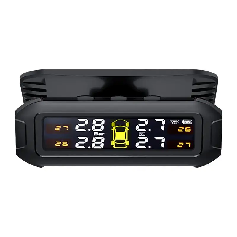 Universal TPMS Wireless Tire Pressure Monitoring System Solar Power