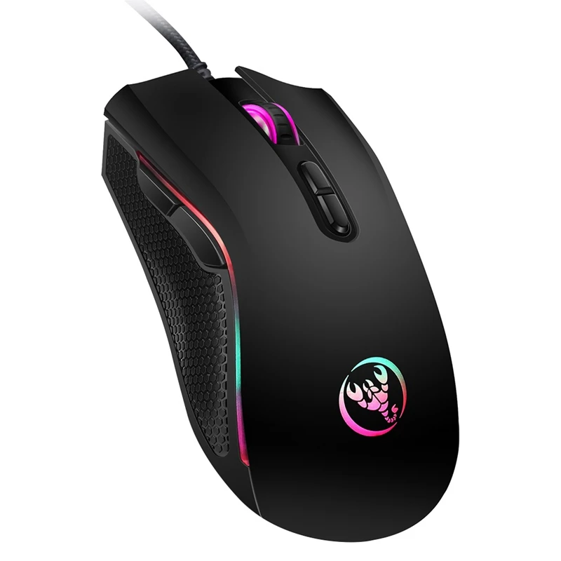 J100+A869 Keyboard Mouse Set 35 Keys Mini Usb Wired 3200Dpi 7 Buttons Led Optical Gaming Keyboard Mouse Combos For Desktop
