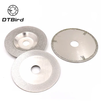 

1pc Diamond Saw Blade Grinding Disc Cut Off Discs Wheel Glass Electroplated Cutting Rotary Abrasive Tools Silver