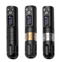 Soldier Wireless Tattoo Pen Lithium Battery Needle Motor Machine Portable Rechargeable Aluminum Alloy Material
