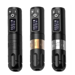 Soldier Wireless Tattoo Pen Lithium Battery Needle Motor Machine Portable Rechargeable Aluminum Alloy Material