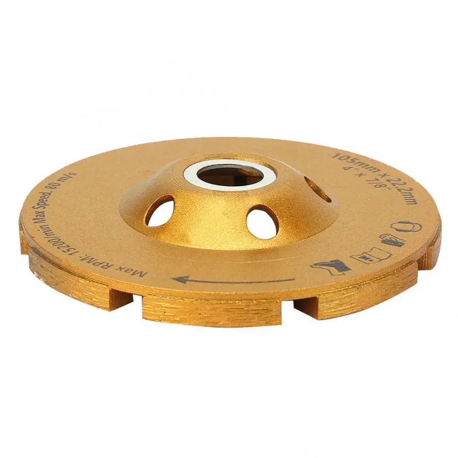 Угловая шлифовальная машина сегмент шлифовальный диск чашка для мрамора бетонный гранитный каменный шлифовальный круг