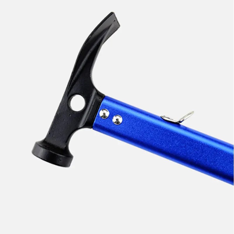Hiking Tent Stakes Hammer Portable Portable Camping Sports& Outdoors Aluminum Alloy Flat Head Outdoor