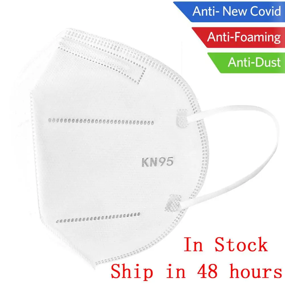 

10Pcs KN95 Heath Mask Face Mask Nose Cover Personal Protection Equipment Anti-dust Protective Dustproof Mouth N95 face Mask