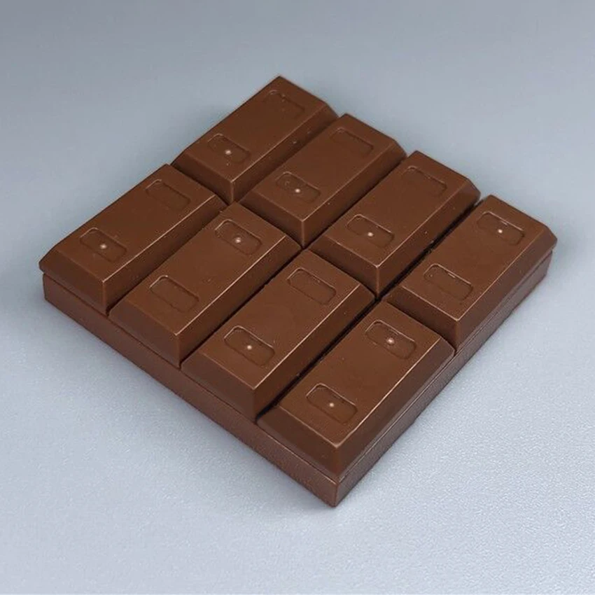 Legoed Snack Food Snack DIY Creative Toy Chocolate Bar Building Blocks City MOC Accessories Kits Model Bricks Educational Toys (9)