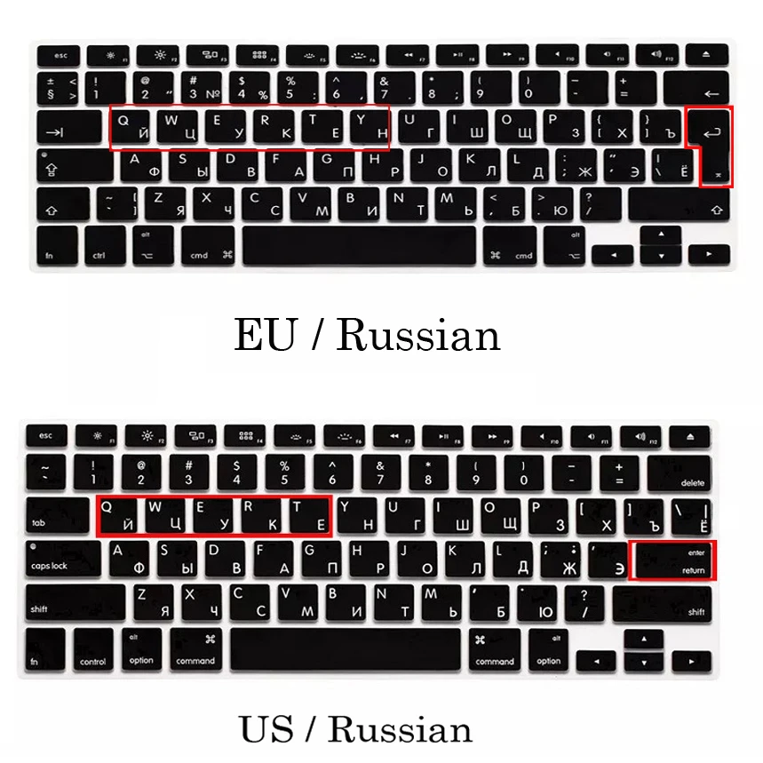 EU US Soft Silicon for MacBook Pro 13 15 Keyboard Cover Russian Cover for MacBook Pro 13 15 A1278 A1286 Russia Keyboard-EU Russia Yellow EU US Soft Silicon for MacBook Pro 13 15 Keyboard Cover Russian Cover for MacBook Pro 13 15 A1278 A1286 Russia Keyboard-EU Russia Yellow