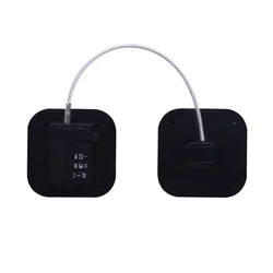 Baby Safety Refrigerator and Cabinet Lock with Key or Code Options (Black Coded Lock)