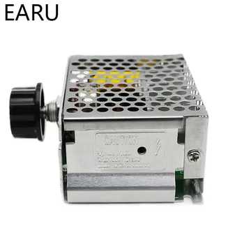 4000W 220V AC SCR 모터 속도 컨트롤러 모듈 전압 조정기 온도 조광기, 전기로 온수기 LED 조명