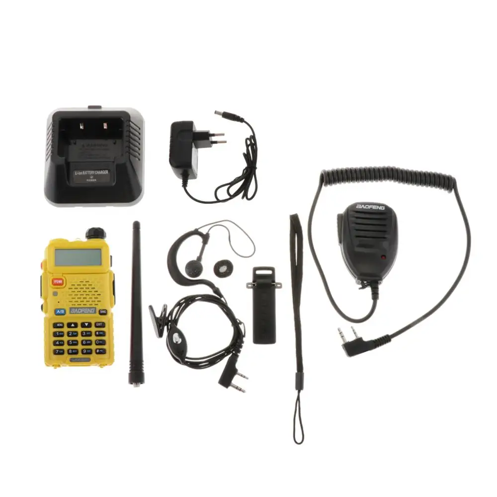 Baofeng UV 5R 5 Вт VHF UHF портативный Ham Радио 2 двухстороннее радио Walkie Talkie