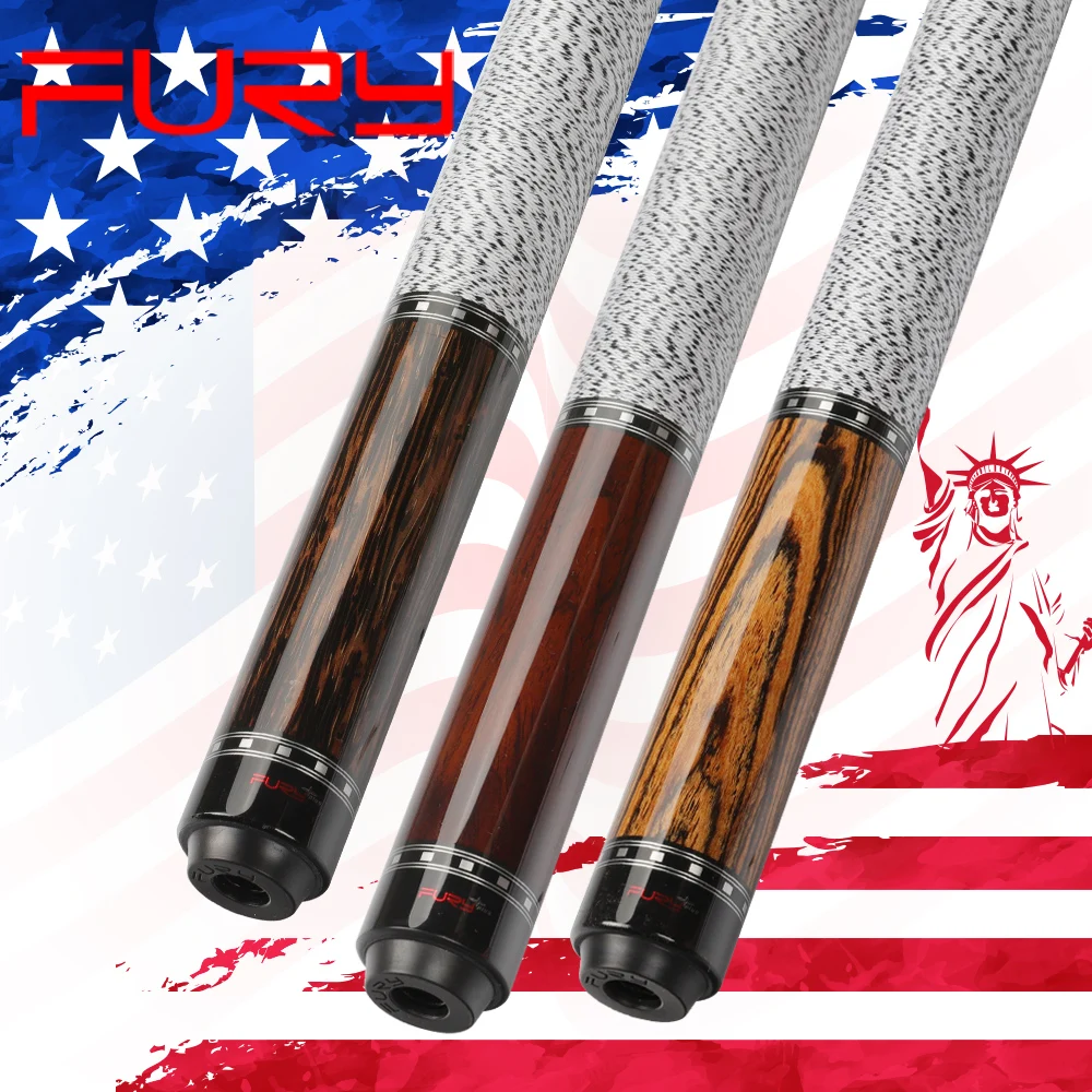 

FURY NT4-6 Billiard Pool Cue Stick13mm KAMUI Tip HTH Technology Shaft With Case Professional Pool Cues Billiards Kit 2019