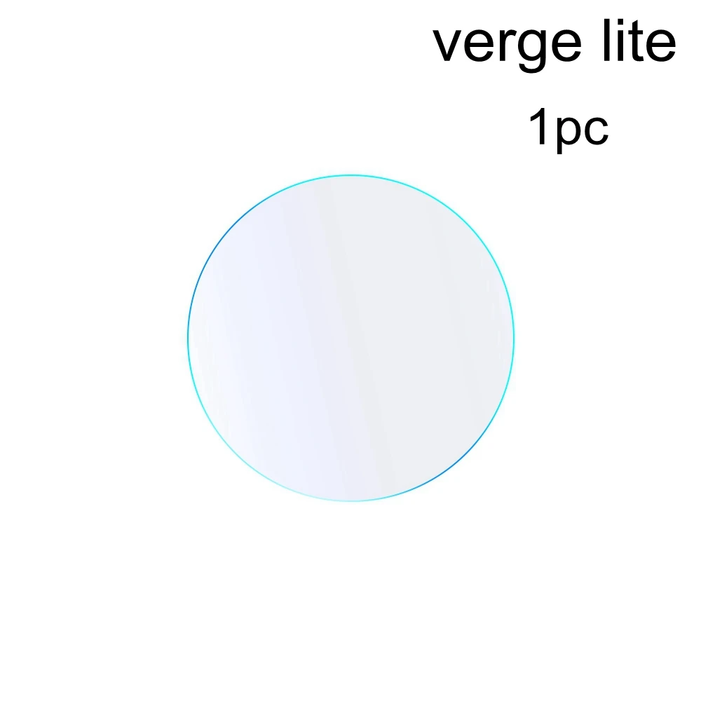 Новые 2.5D изогнутые закаленное стекло Защитные пленки для экрана Смарт-часы Защитные пленки для Huami Amazfit Pace Stratos Verge Lite - Цвет: for verge lite
