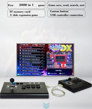 

The new upgrade Video mini game machine with Pandora's Box DX Jamma game board,multi games 3000 in 1 Household game machine