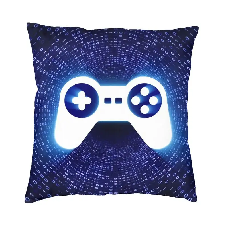 Video Game Gamer Controller Cushion Cover Home Decorative Printing Gaming Gamepad Gift For Boy Throw Pillow Living Room | Дом и сад
