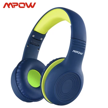 

Mpow CH6 Wired Child Kids Headphones Food Grade Material 85dB Limited Volume With 3.5mm AUX Port For MP3 MP4 PC Phone Laptops