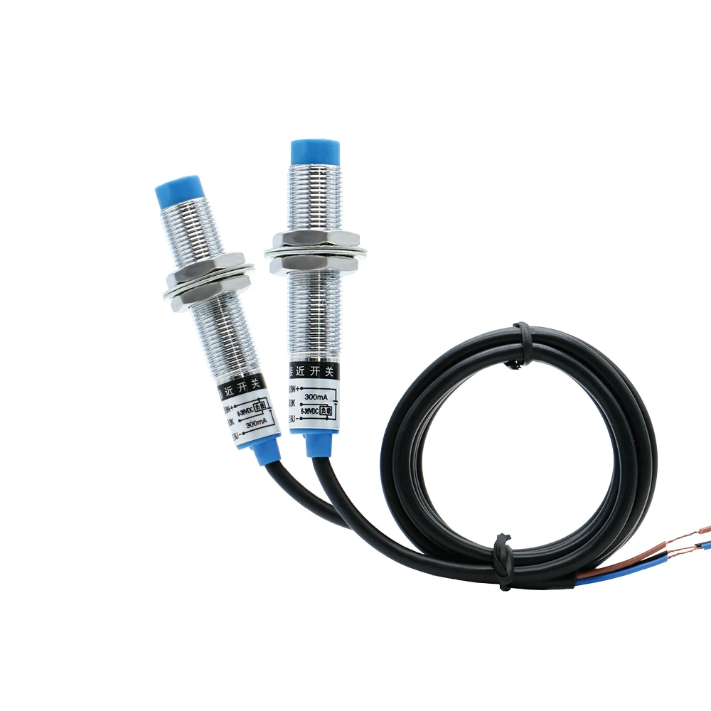 Heschen M8 Inductive Proximity Sensor - Shield Type, 1mm Detection, 5VDC PNP NO