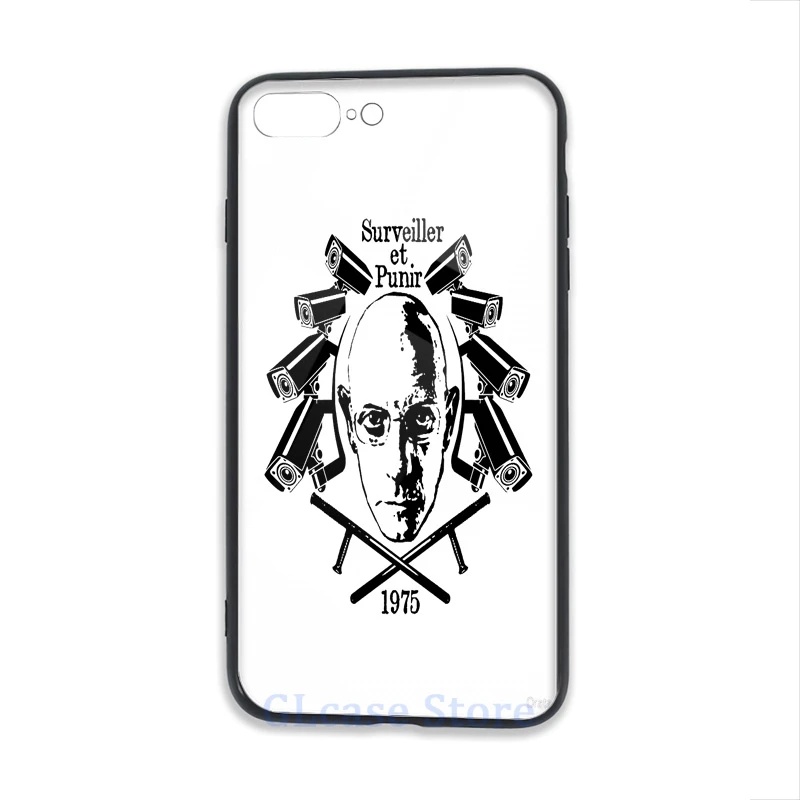 Фуко-дисциплины и чехол для мобильного телефона iPhone 12 Pro 11 X XR XS Max 8 7 6 6s Plus 5s Мягкий