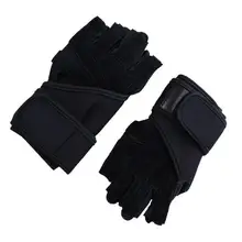 Перчатки для фитнеса на полпальца, нарукавники, защита рук, аппарат для тренировок, противоскользящие, против мозолей, дышащие перчатки для тяжелой атлетики, велосипедные перчатки