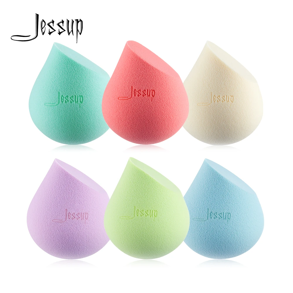 3/6pcs Jessup Makeup Sponge Set Foundation Cosmetic Puff Sponges