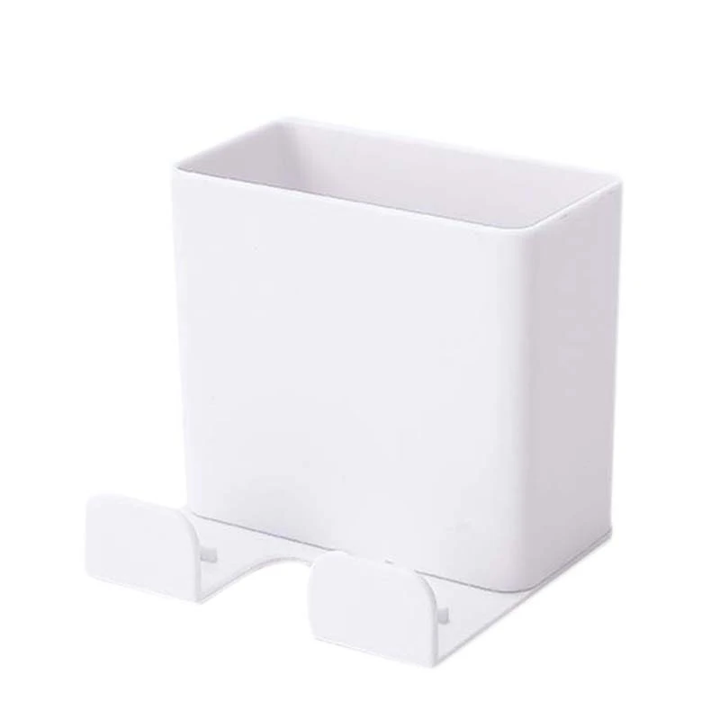Wall-Mounted Air Conditioner /Tv Remote Control Storage Box Controller Mobile Phone Bracket Wall Hanging Rack | Дом и сад