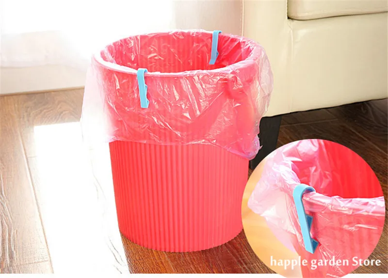 Из 2 предметов мусорный мешок для мусора держатель фиксированного клипса корзина