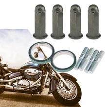 Выхлопные шпильки прокладка гайки Набор для GY6 50/70/90/110/125/150cc Скутер ATV Go Kart мопед Quad 4 тактный двигатель Мото Аксессуары
