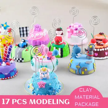 

Ultra-light Clay Children Hot Cake Handmade Set Children's Diy Educational Toys Healthy Clay Space Clay Plasticine and Tool Set