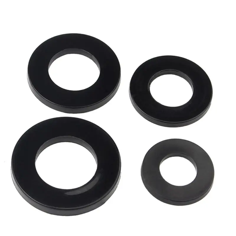 Carbon Steel Flat Machine Washer Plain Black Washer Furniture Gaskets