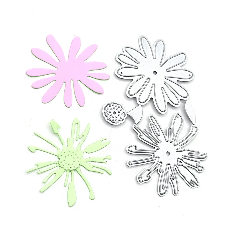 

Julyarts Blossom Metal Cutting Dies for Scrapbooking New 2021 Flower Dies Scrapbook Paper Craft Knife Mould Blade Punch Stencil